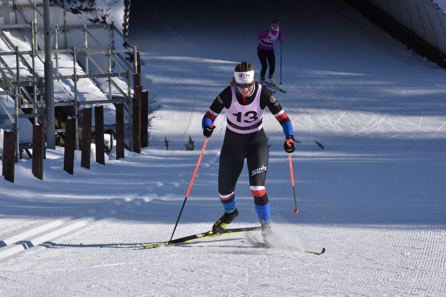 Kateřina Svobodová obsadila 6. místo v závodě družstev