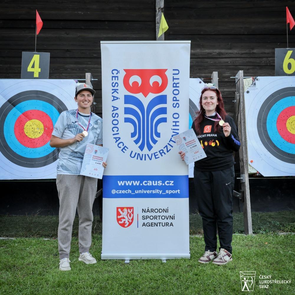 Barbora Brettlová - akademická mistryně v lukostřelbě