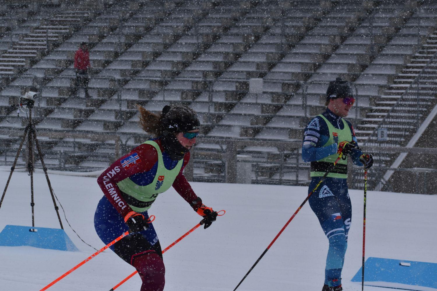 Kateřina Svobodová a Hubert Waněk - AM ČR v běhu na lyžích 2026