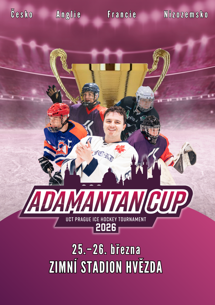 Adamantan Cup 2026: UCT Prague Ice hockey Tournament
