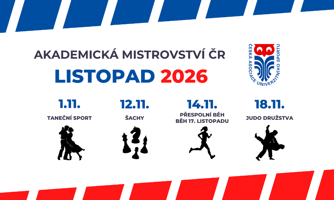 Akademická mistrovství ČR - listopad 2026